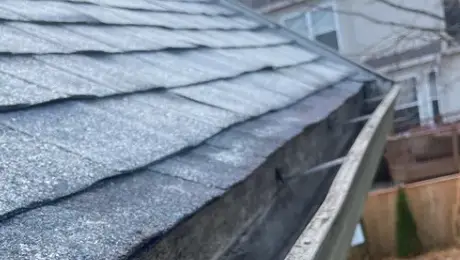 Roofs in Batavia damaged by ice storms