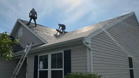Heavy rainfall damages roofs in Clarendon Hills