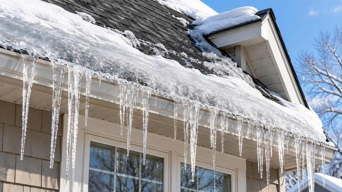 Ice Dams on Illinois Roofs